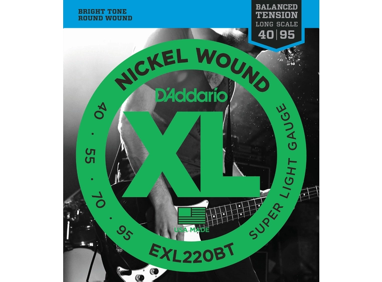 D'Addario EXL220BT Balanced Tension El. Bass (040-095) 